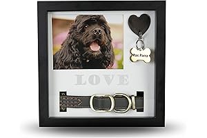 Pet Memorial Picture Frame Honoring Lost Dogs