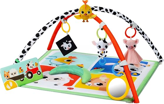 Tiny Love Gymini Deluxe, Baby Play Gym with Music, Into the Farm