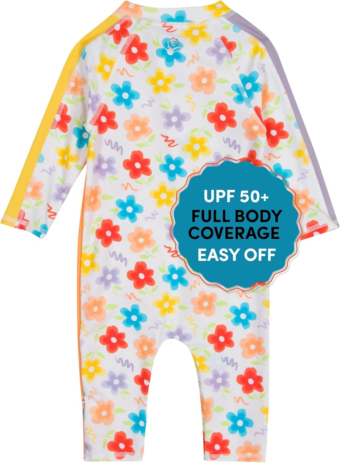 SwimZip Girls' Long-Sleeve UPF 50+ Swimsuit for Baby, Toddler, & Little Girls - Image 9