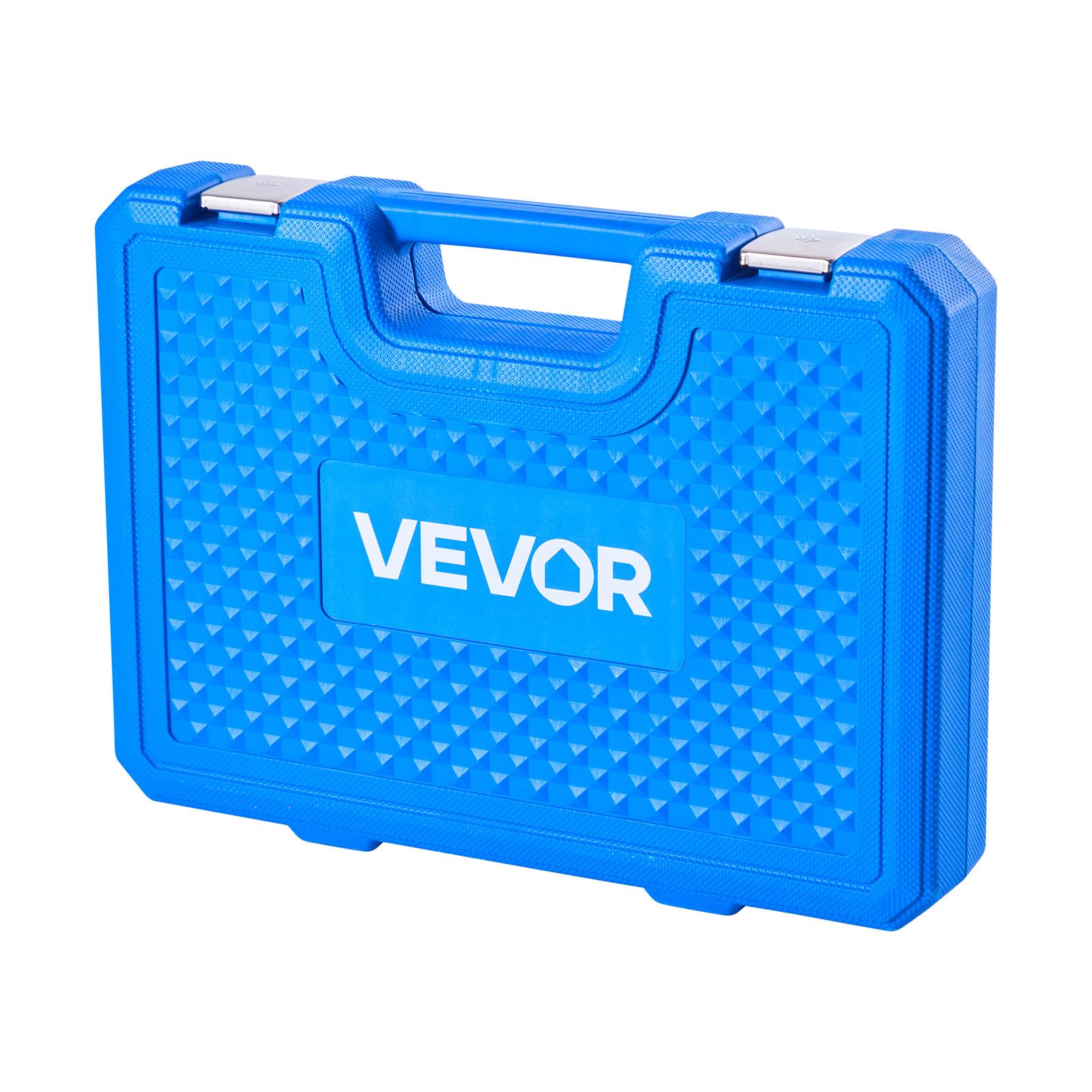 VEVOR Kit de Presse à Roulements 7 Pièces, Coffret d’Outils de Démontage et de Montage de Bagues et Joints de Roulements, avec 5 Bagues, Axes de Poignée et Rallonge, pour Entretien Automobile
