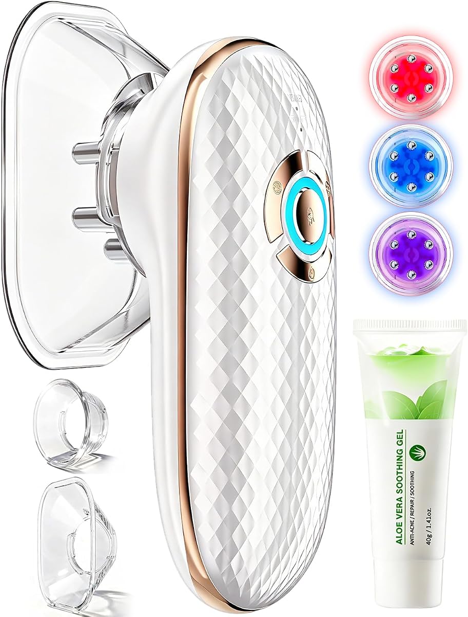 Body Sculpting Device,Upgraded Cellulite Massager for Body Contouring,Skin Tightening Machine for Stomach Arms Legs Thighs Love Handles, Lymphatic Drainage & Muscle Relaxation (Bright White)