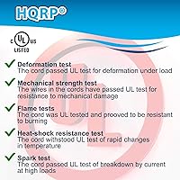 Vista 6 de HQRP Cable de alimentación de CA compatible con VIZIO E-Series E420D-A0 E420DA0 E420i-A1 E420iA1 E420i-B0 E420iB0 E480-B2 E480B2 E480i-B2 E480iB2