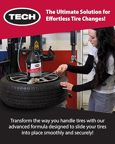 Miniatura 5 de Rim Ease - Makes Mounting and Demounting Tires Fast and Easy, Petroleum and Silicone Free Formula Provides Excellent Lubricity, 1-Gallon