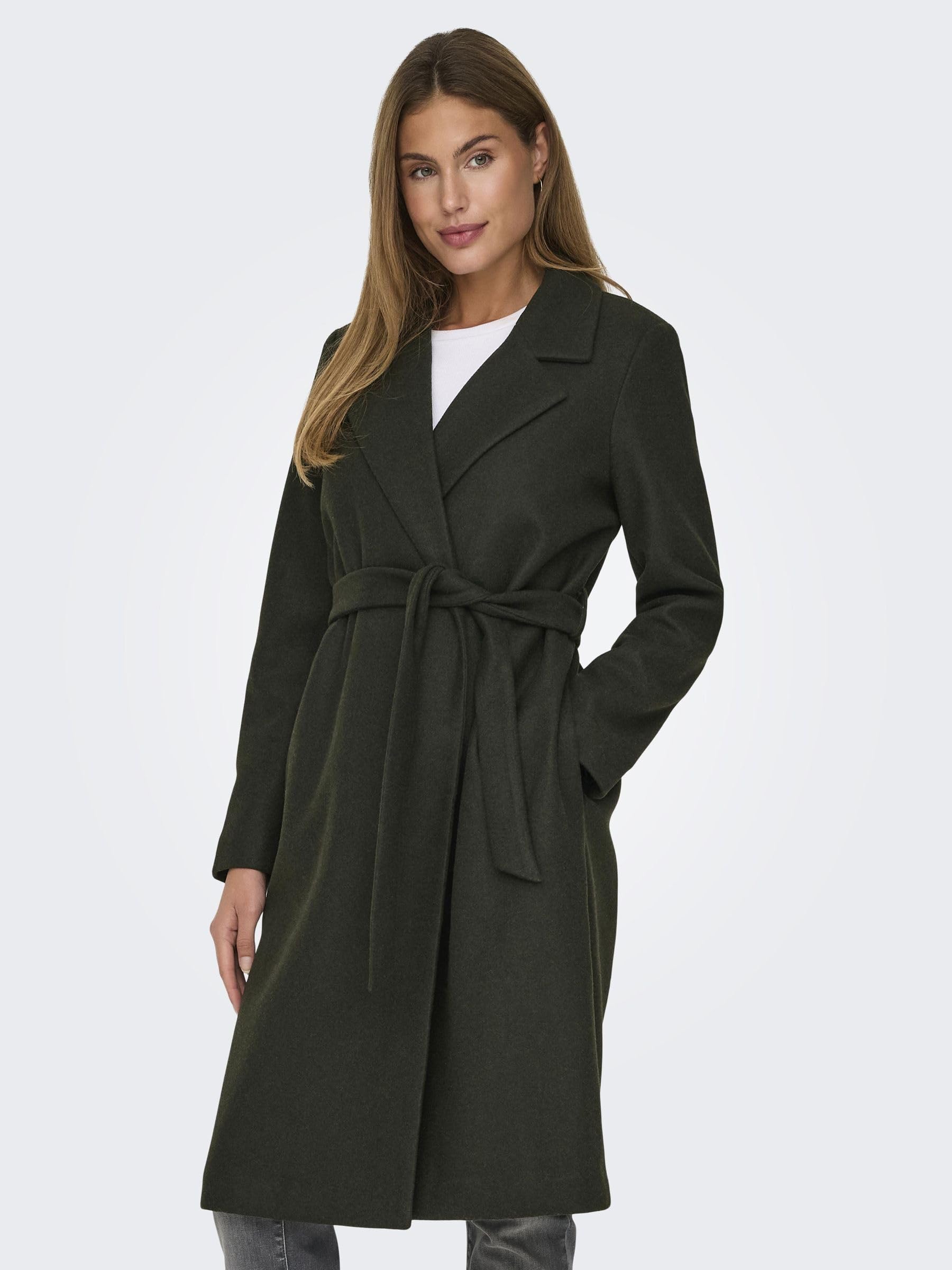 ONLY Płaszcz Kobiety Onlalvilda Life Wrap Coat Otw