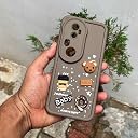 Pikkme Back Cover for Vivo T4 Ultra 5G | Cute Fun Cartoon 3D Bear Silicone Full Body Protection Bumper Case (Brown) gallery image