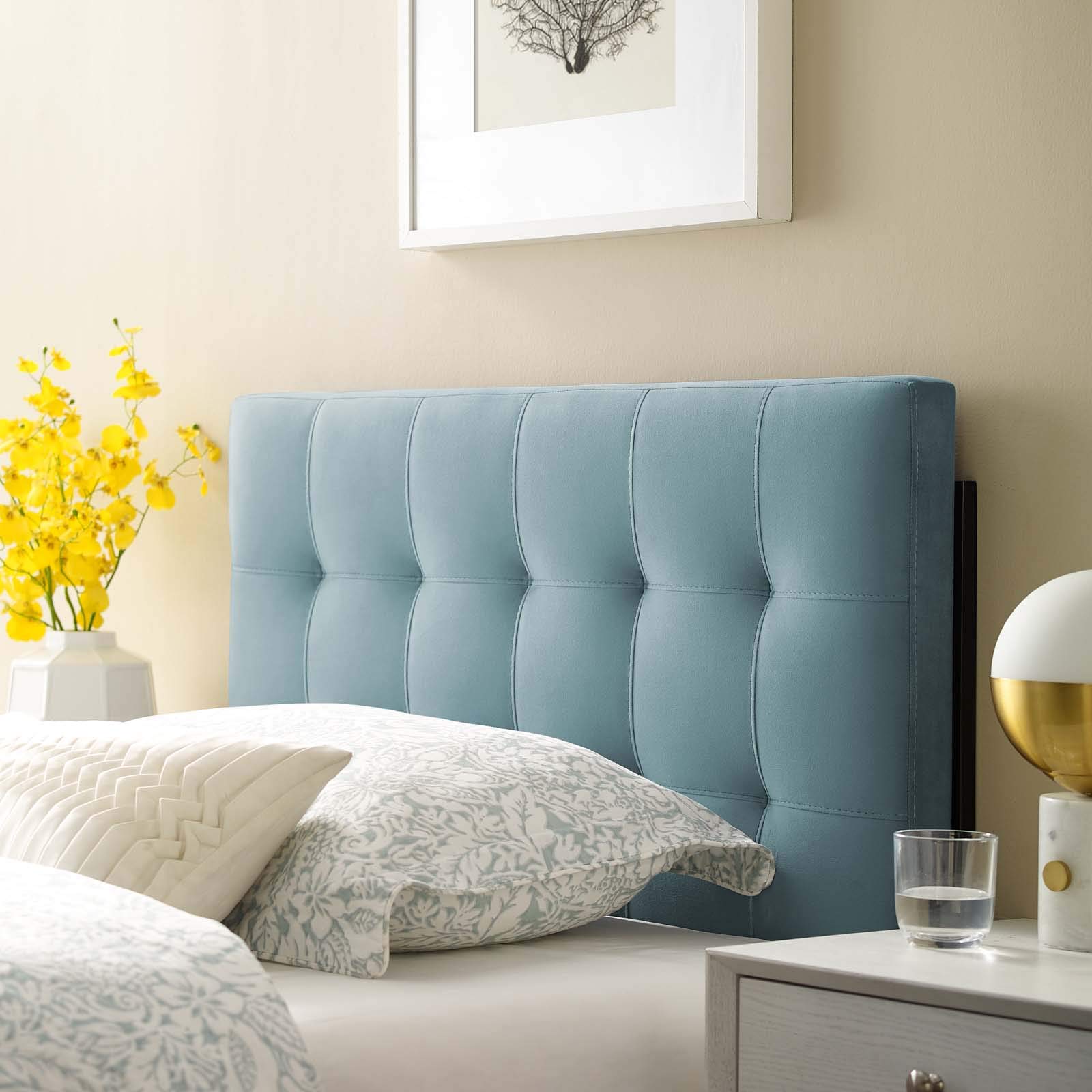 Amazon.com - Modway Lily Biscuit Tufted Twin Performance Velvet
