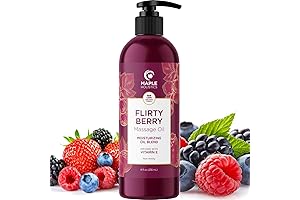 Berry Sensual Massage Oil for Couples