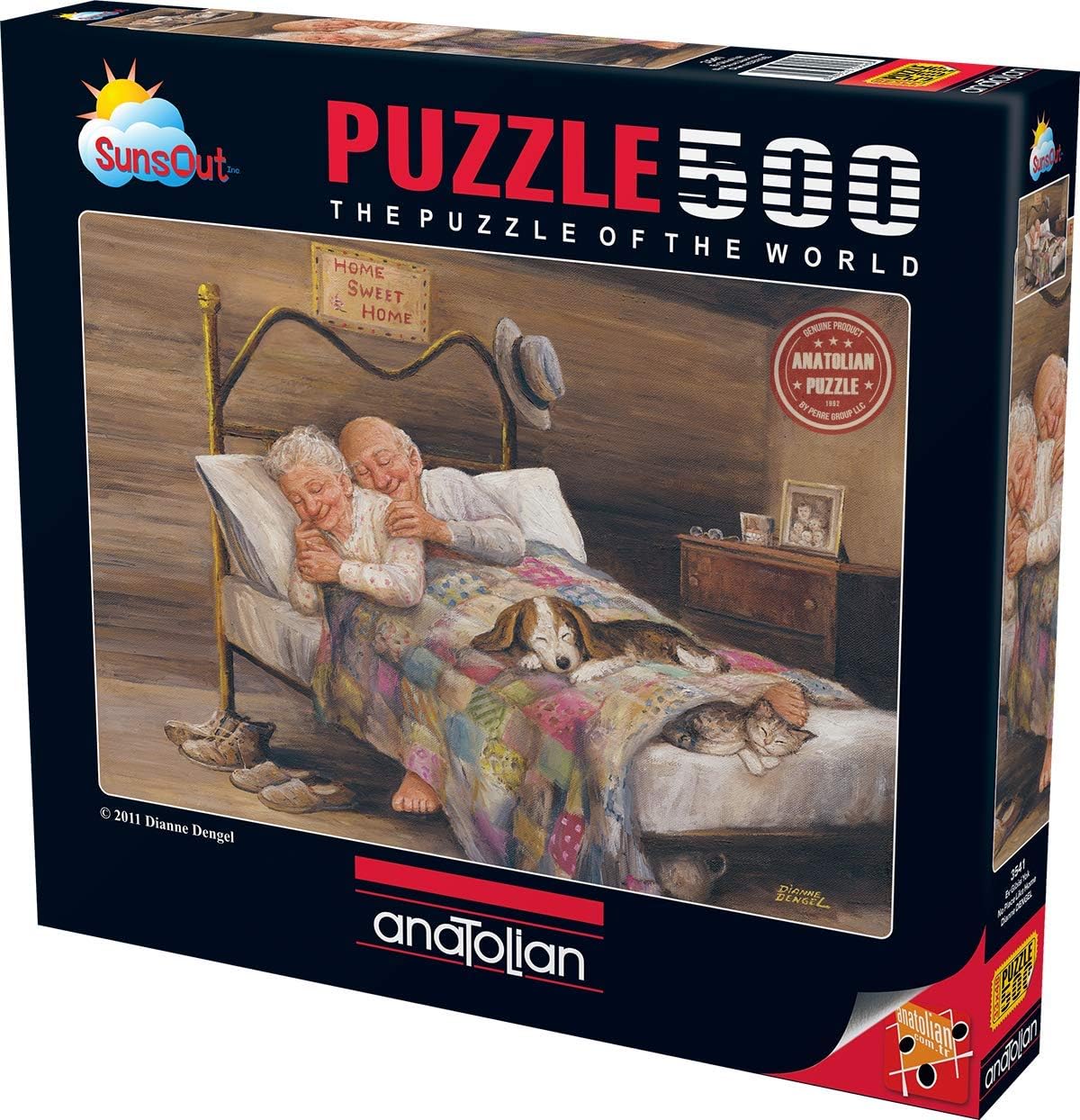 Anatolian Puzzle - The Bookshop Kids, 500 Piece Jigsaw Puzzle, #3588