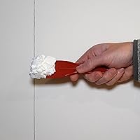 Vista 5 de Red Devil 0542 ONETIME - Reparación de pared ligera para agujeros, paneles de yeso, 1/2 pinta, blanco, 8 onzas, fabricado en Estados Unidos