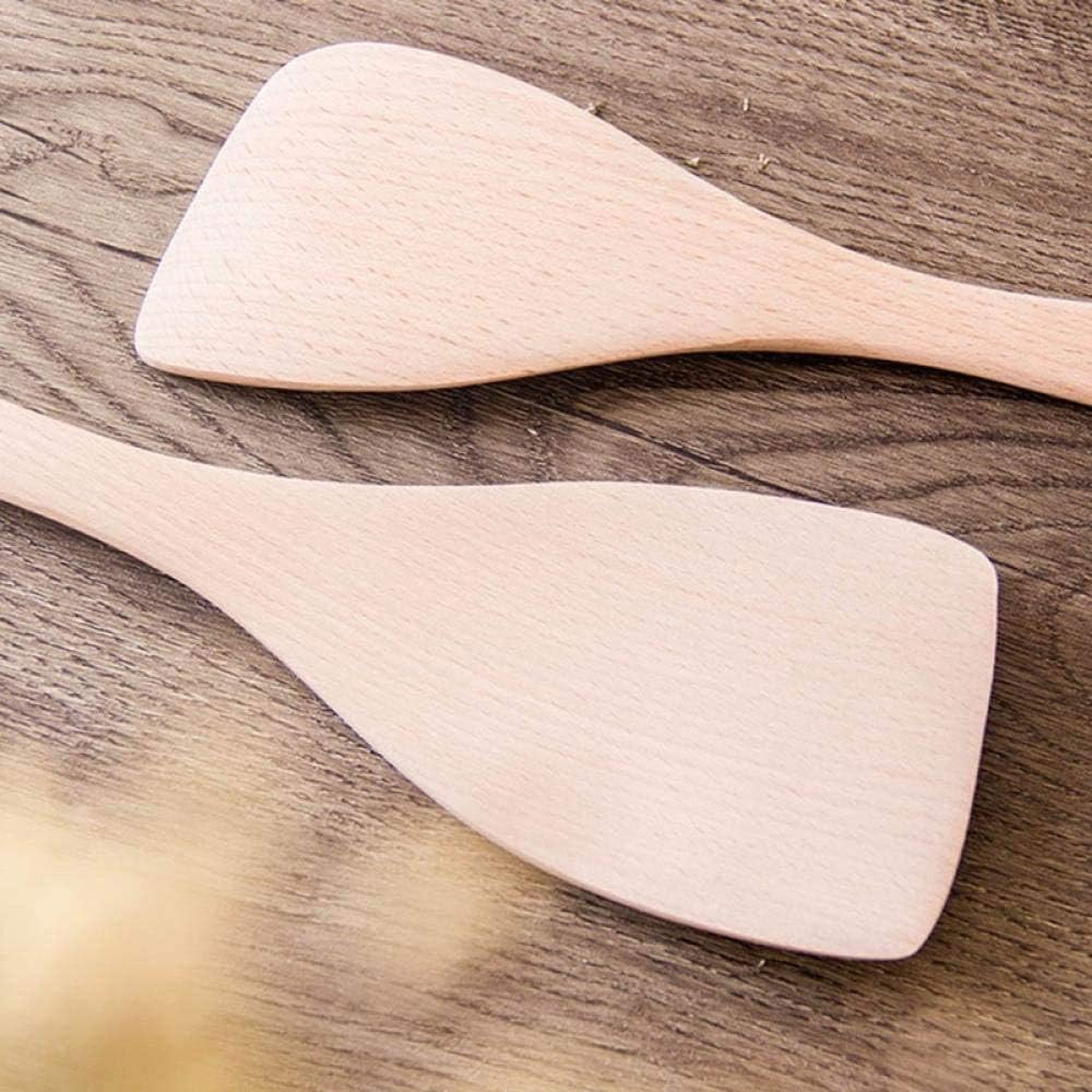 4 Pcs/Set Wooden Shovel Non-Stick Pan Special Kitchenware Set Solid Wood Household Cooking Shovel Soup Rice Spoon Spatula