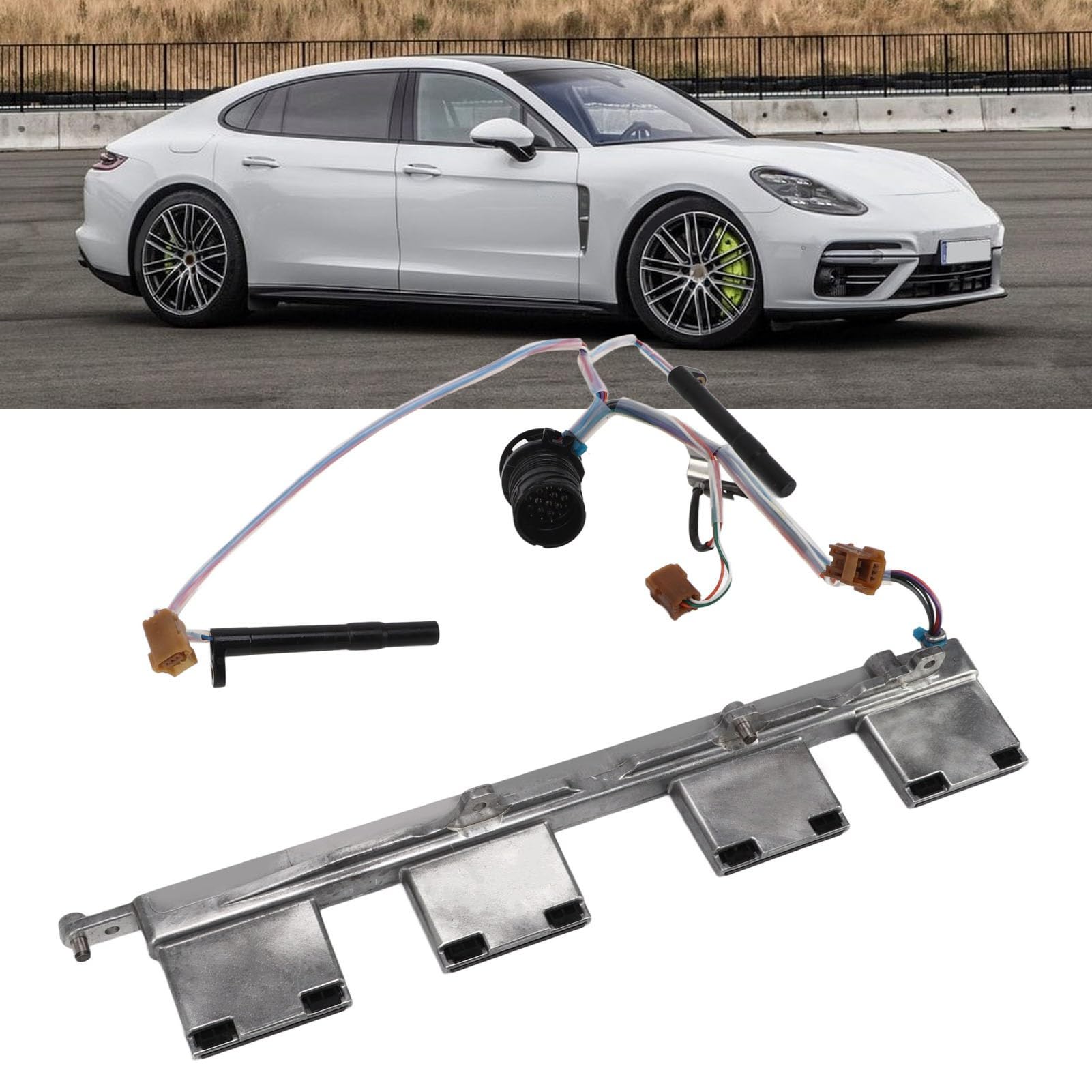 KIMISS Kfz-Getriebeschaltersensor 97031708530, 0501218962 Gangpositionssensor für Panamera PDK 4WD(ABS-Metall)