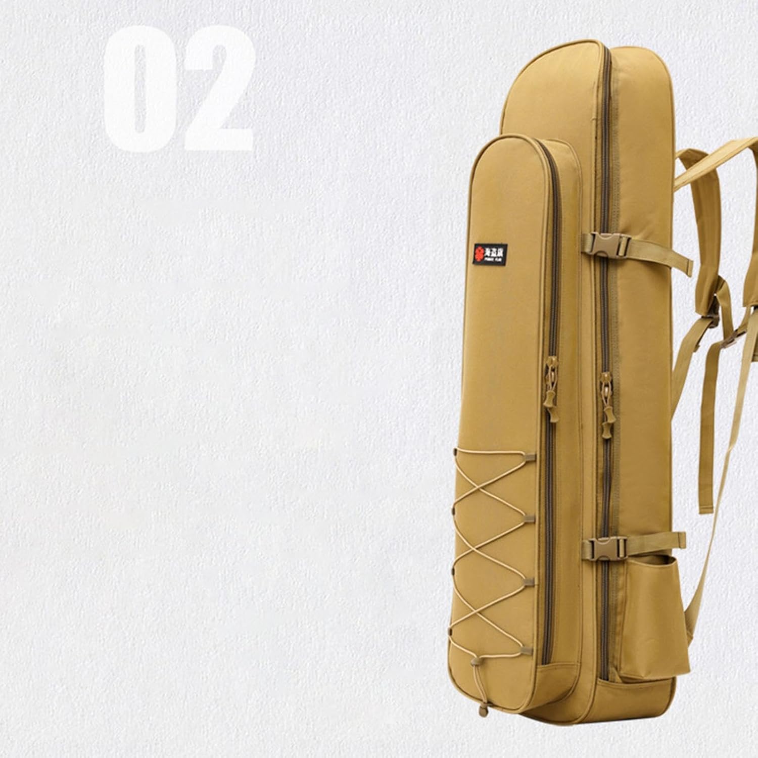 Long Fins Bag Diving Fin Bag Waterproof Zipper Closure Lightweight Scuba Diving Backpack for Outdoor Spearfishing