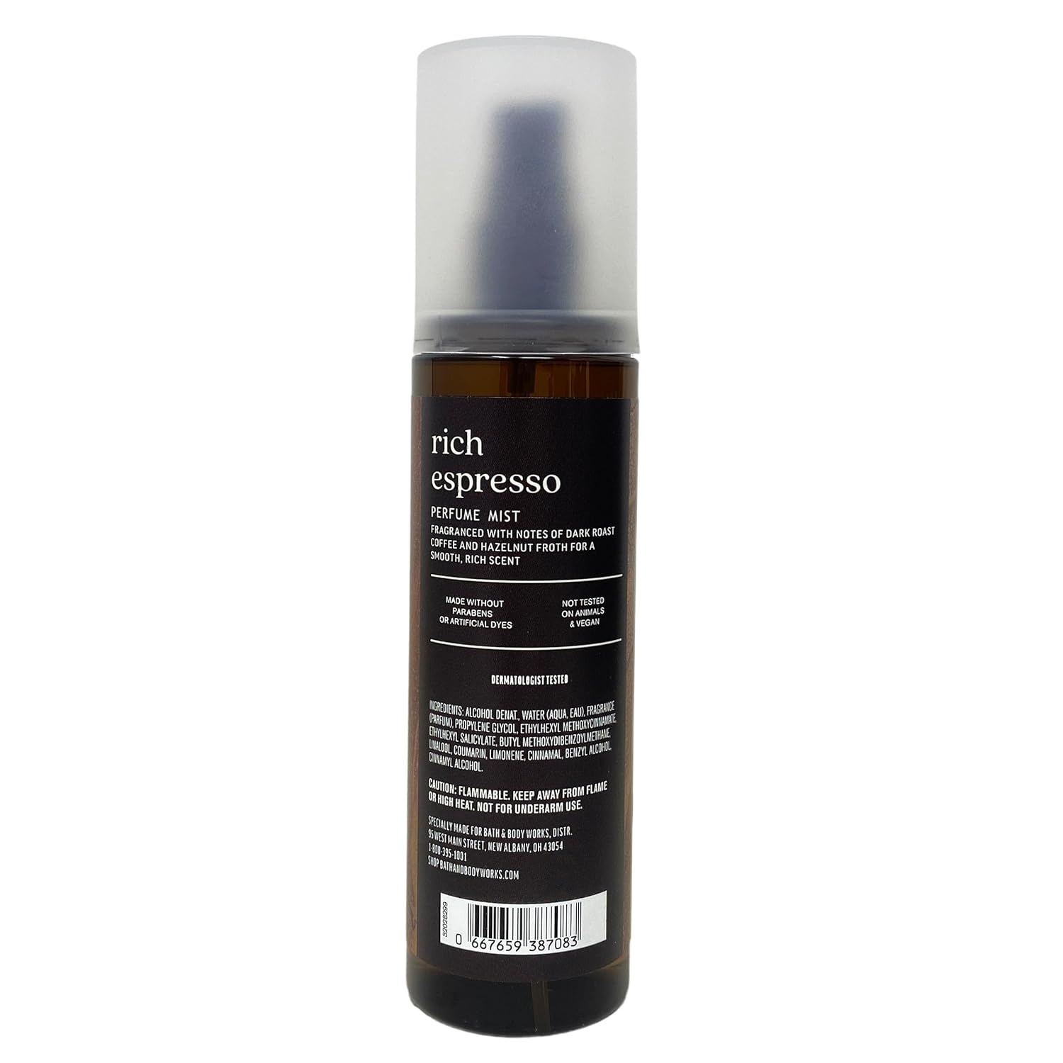 Bath & Body Works Rich Espresso 3 Pack Perfume Mist Bundle with a Natural Oats Bar Soap - Full Size - Image 3