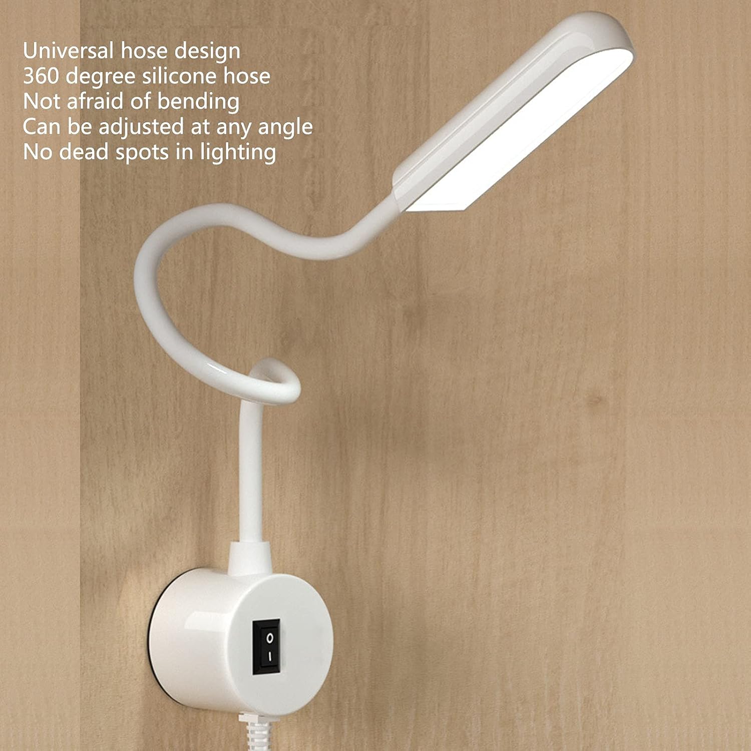Sewing Machine Light, USB Powered Arm Work Lamp No Flicker with Magnetic Mounting Base for Bedroom for Workbench