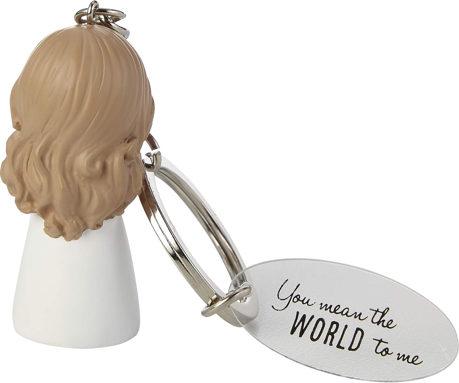 Precious Moments 203172 Girl with Bunny Key Chain, One Size, Multicolored : Clothing, Shoes & Jewelry