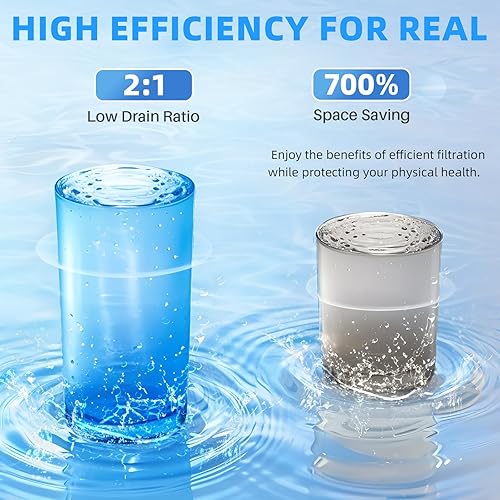 Miniatura 6 de Filtro de sedimento de cartucho de repuesto para sistema de ósmosis inversa UV OM-ROF03, 1 paquete