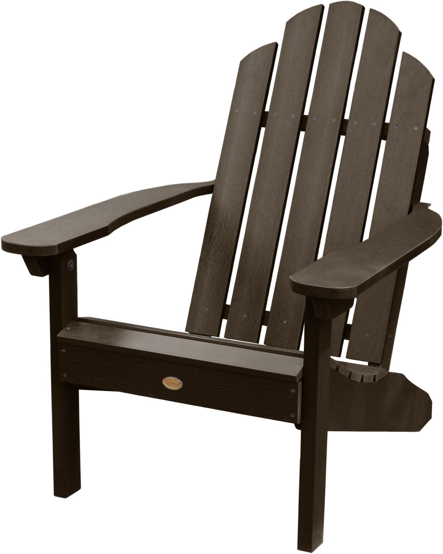 Highwood AD-CLAS1-ACE Classic Westport Adirondack Chair, Weathered Acorn