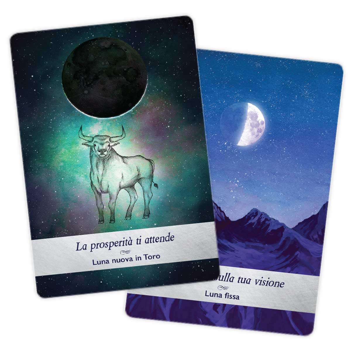 Moonology 44 Carte dell'Oracolo con Guida a colori.