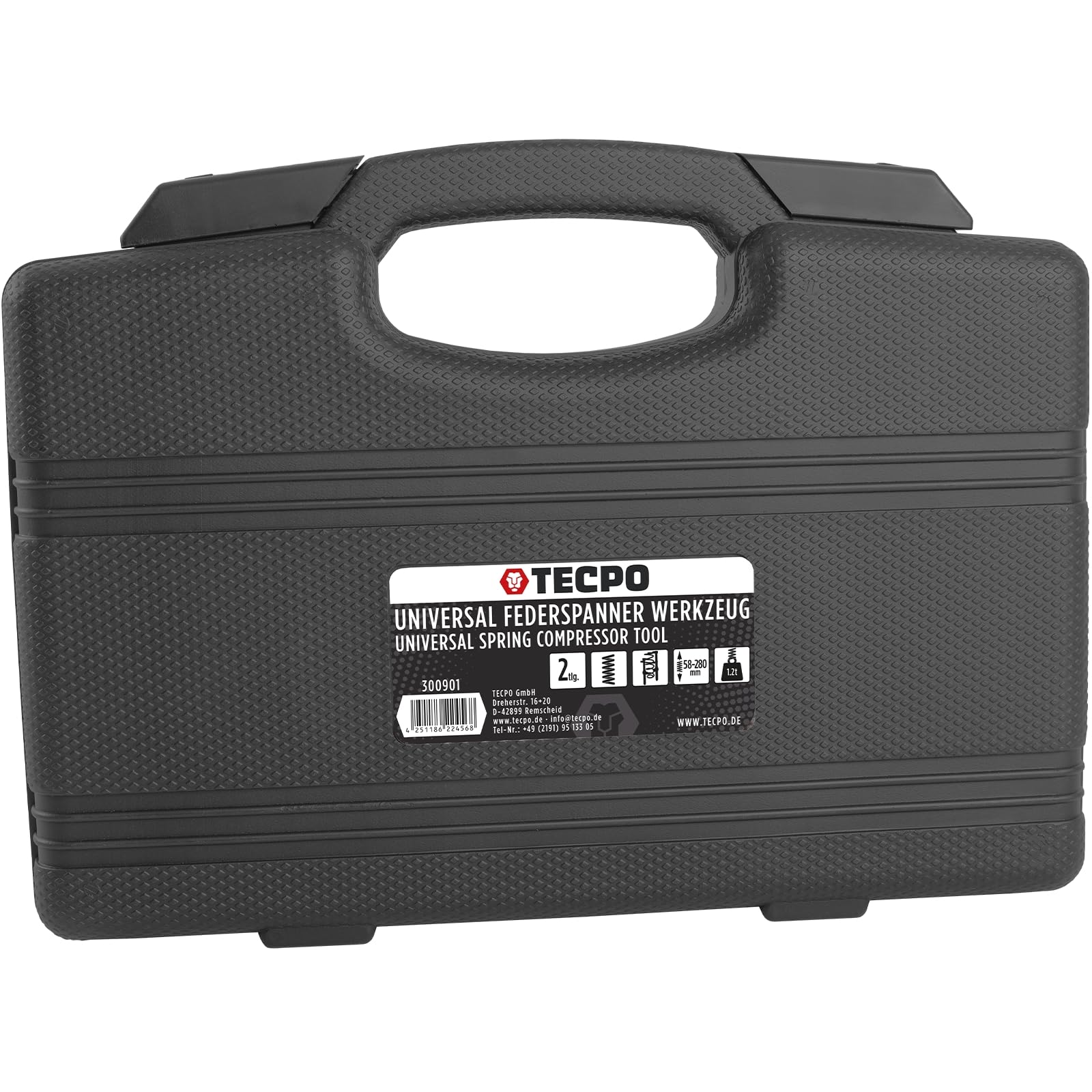 TECPO 300135 Veerspanner-set, universele tuning veerpoot spannen