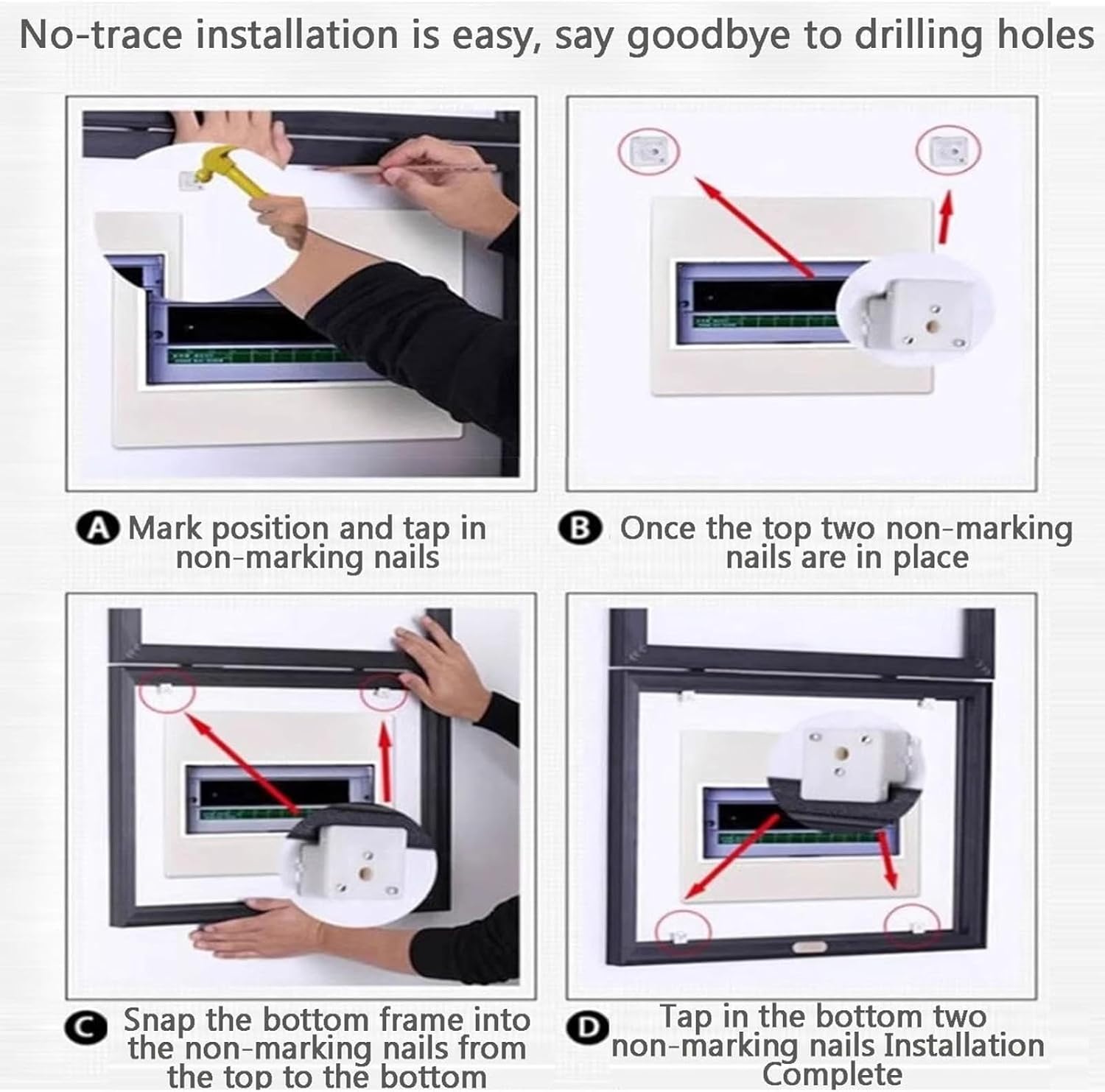 Stylish Horizontal Electrical Panel Cover, Artistic Meter Box Painting with Protective Function, Perfect for Hallway & Corridor Décor