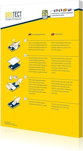 Miniatura 3 de Brotect 2 protectores de pantalla mate para Panasonic Toughpad FZ-M1, mate, antirreflejos, antiarañazos