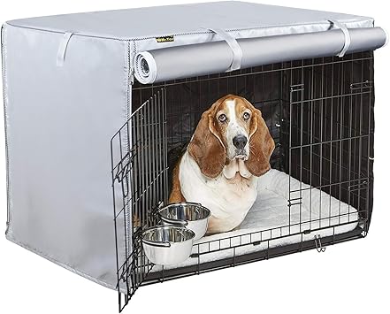 Amazon Mr You ペットサークルカバー ケージカバー 犬猫用 防音 虫よけ 風よけ 日よけ 雨よけ 雪よけ 簡単取り付け 折りたたみ 収納便利 Xl 防水生地 Xlサイズ 1 60 60cm Mr You ケージカバー 通販