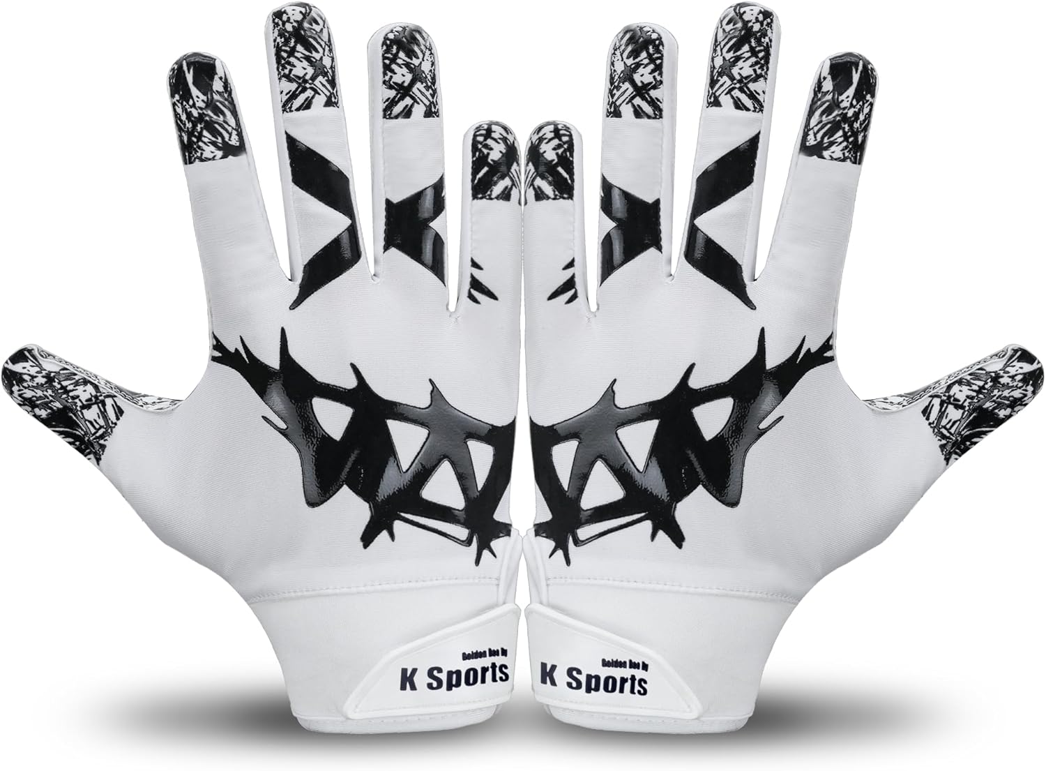 Youth Football Gloves Sticky Silicone Grip Tacky Wide Receiver Football Gloves