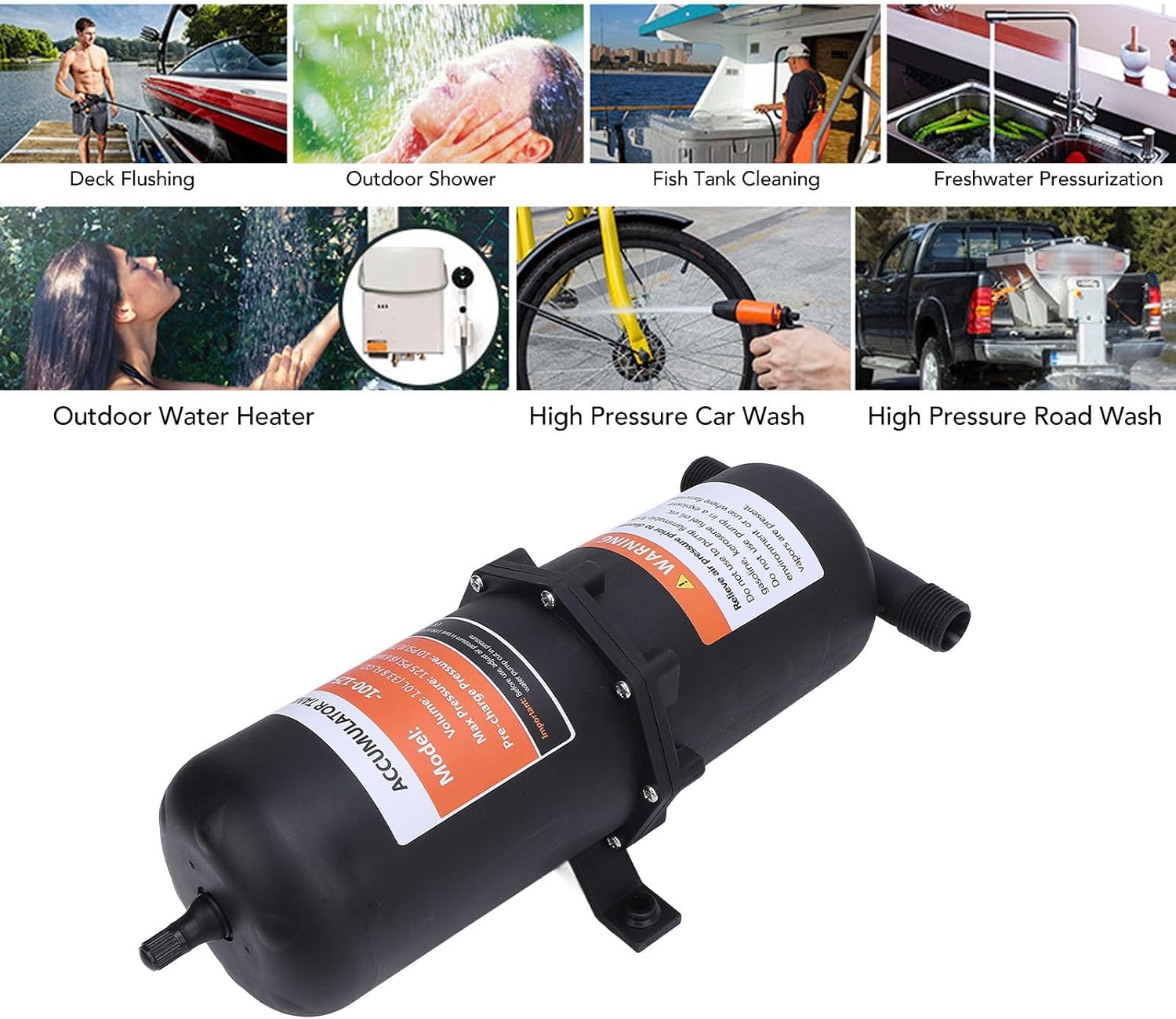 CONSTANT PRESSURE TANK 1L LARGE CAPACITY STABILIZING WATER RV BOAT