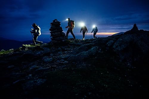 Miniatura 8 de PETZL Tikka - Linterna frontal compacta de 350 lúmenes con iluminación roja, para senderismo, escalada, correr y acampar, color gris