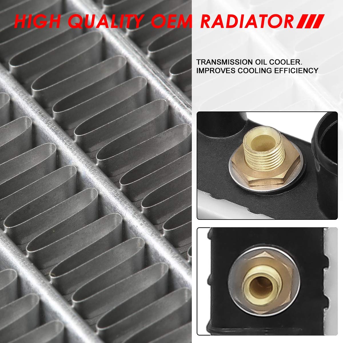 Radiator Replacement For 98-02 Mercedes Benz E Class W210 E320 V6 3.2L New