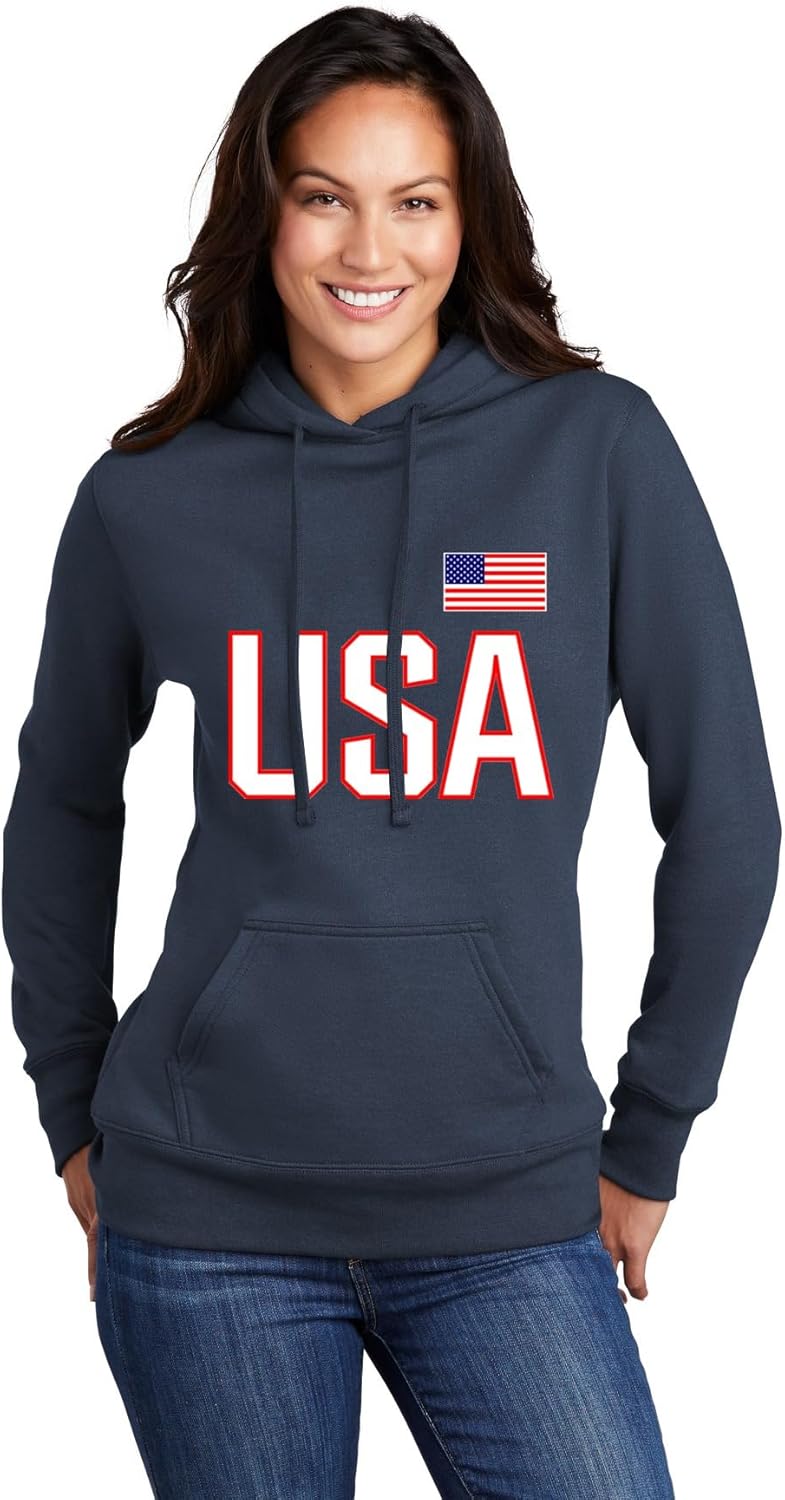Go All Out USA National Pride Mens Women Youth Sweatshirt Hoodie