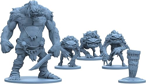 Miniatura 9 de Steamforged Godtear Halftusk, Warden of The Stonekin Isle Guardians Champions Set