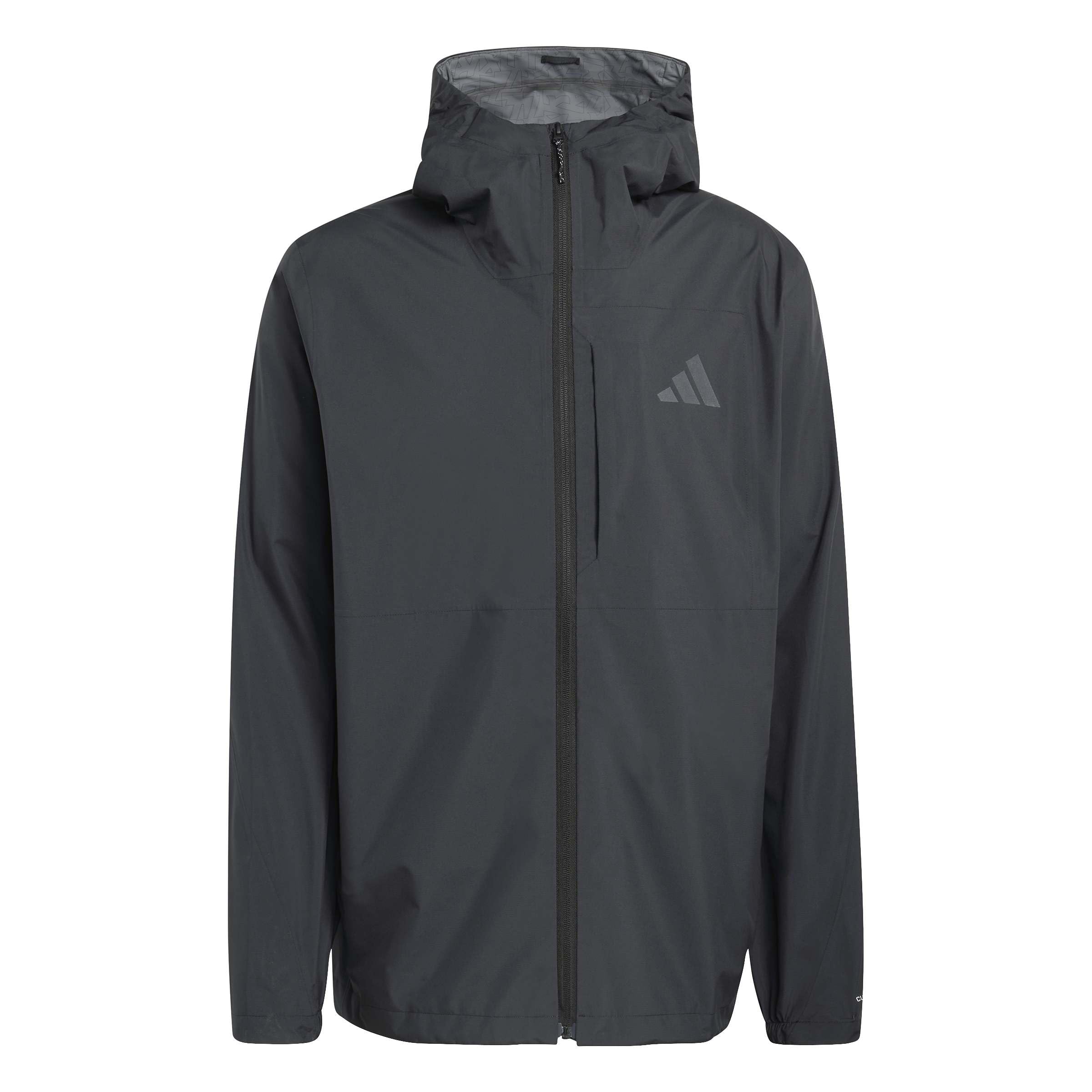 adidas Men's Terrex Multi 2.5 Layer Climaproof Rain Coat, black, 3XL