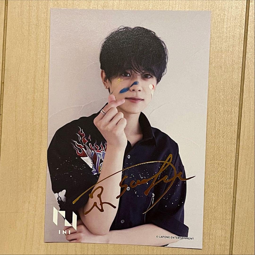 INI 藤牧京介 サイン入りポスター