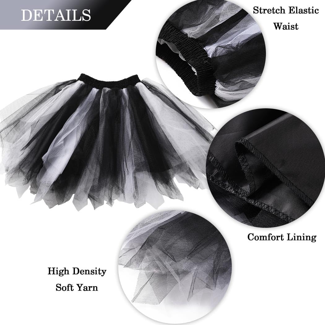 TWINKLEDE Tulle Tutu Skirt Carnival Costume Rave Festival Skirts Outfits for Women