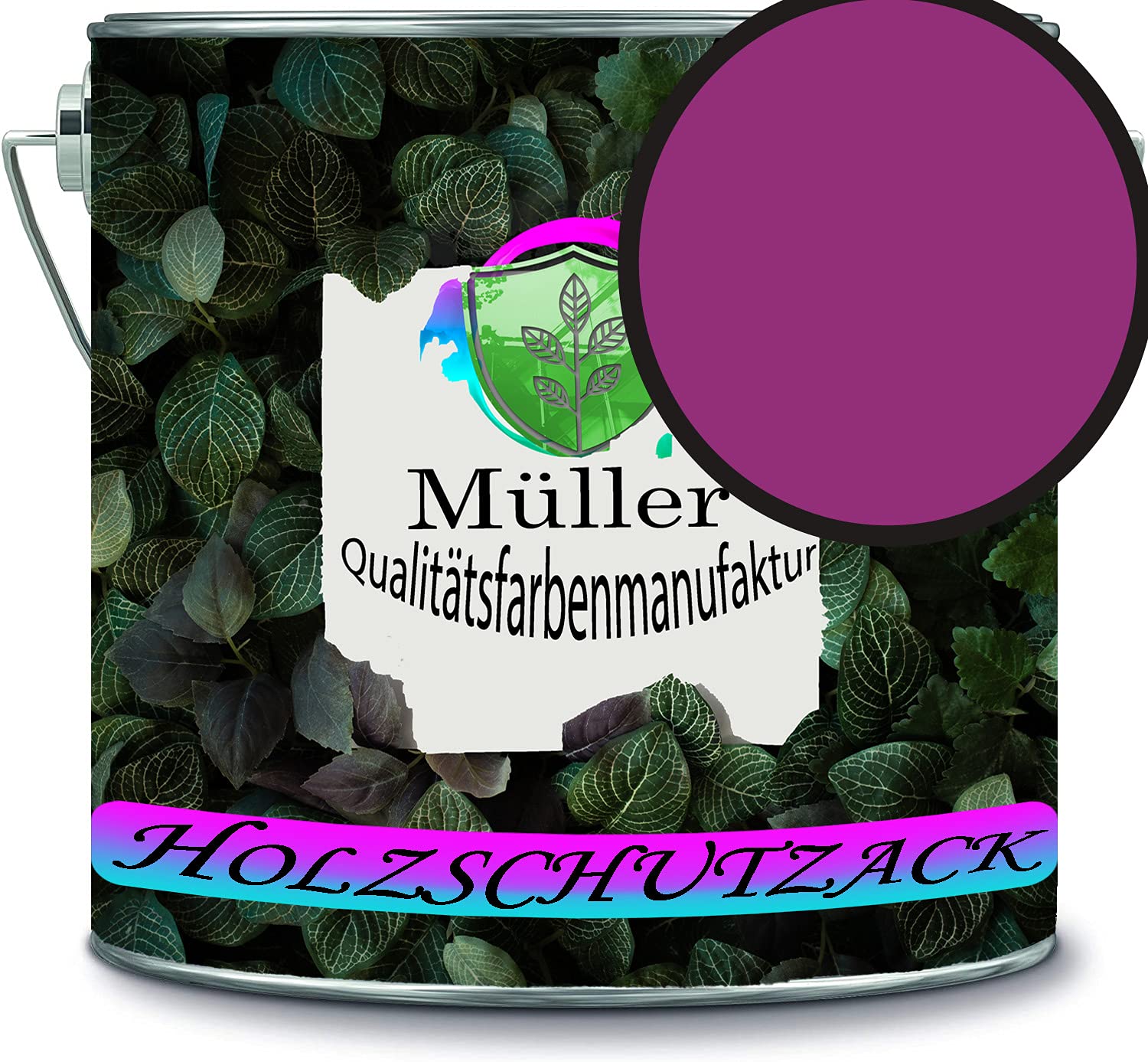 Couleur de protection du bois haute durabilité marque Müller RAL 4006