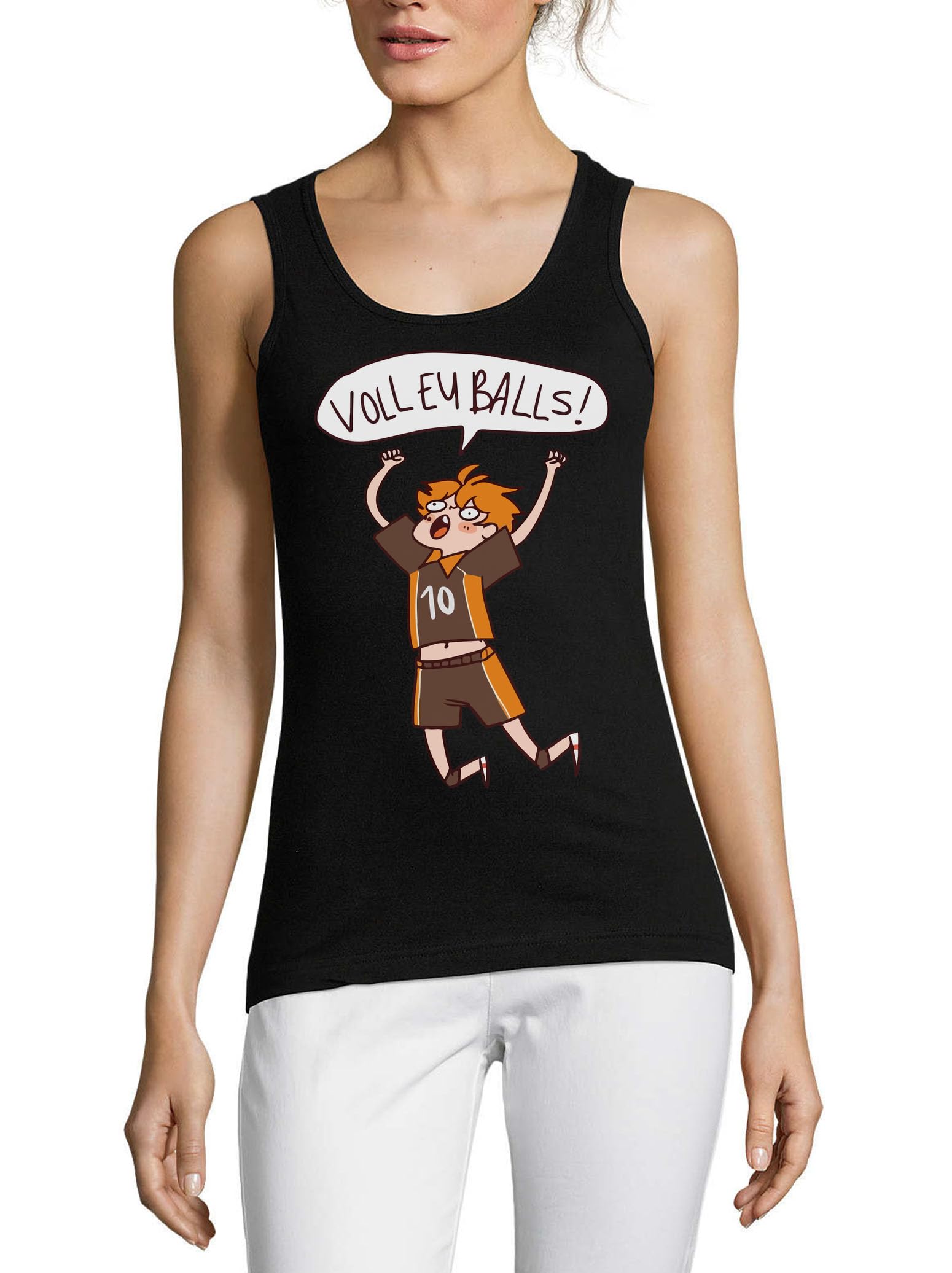 Camiseta sin mangas Atspauda Anime 47 de algodón para evitar el calor en verano 3