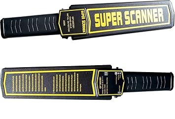 NAVKAR SYSTEMS HHMD Hand Metal Detector,Portable Light-Weight Security Super Scanner