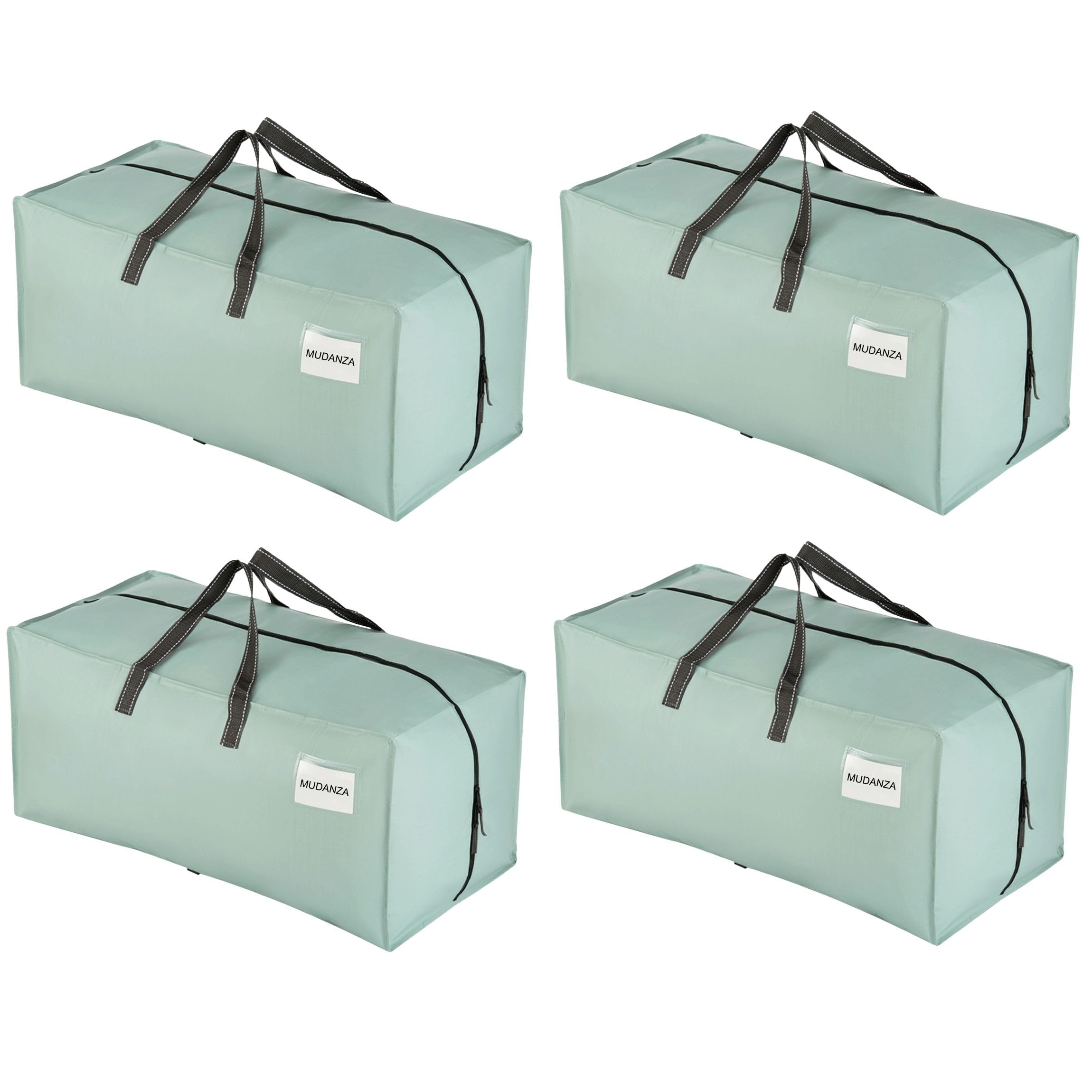 Bolsas de mudanza con mochila VENO pack de 4 organizadores grandes verde claro