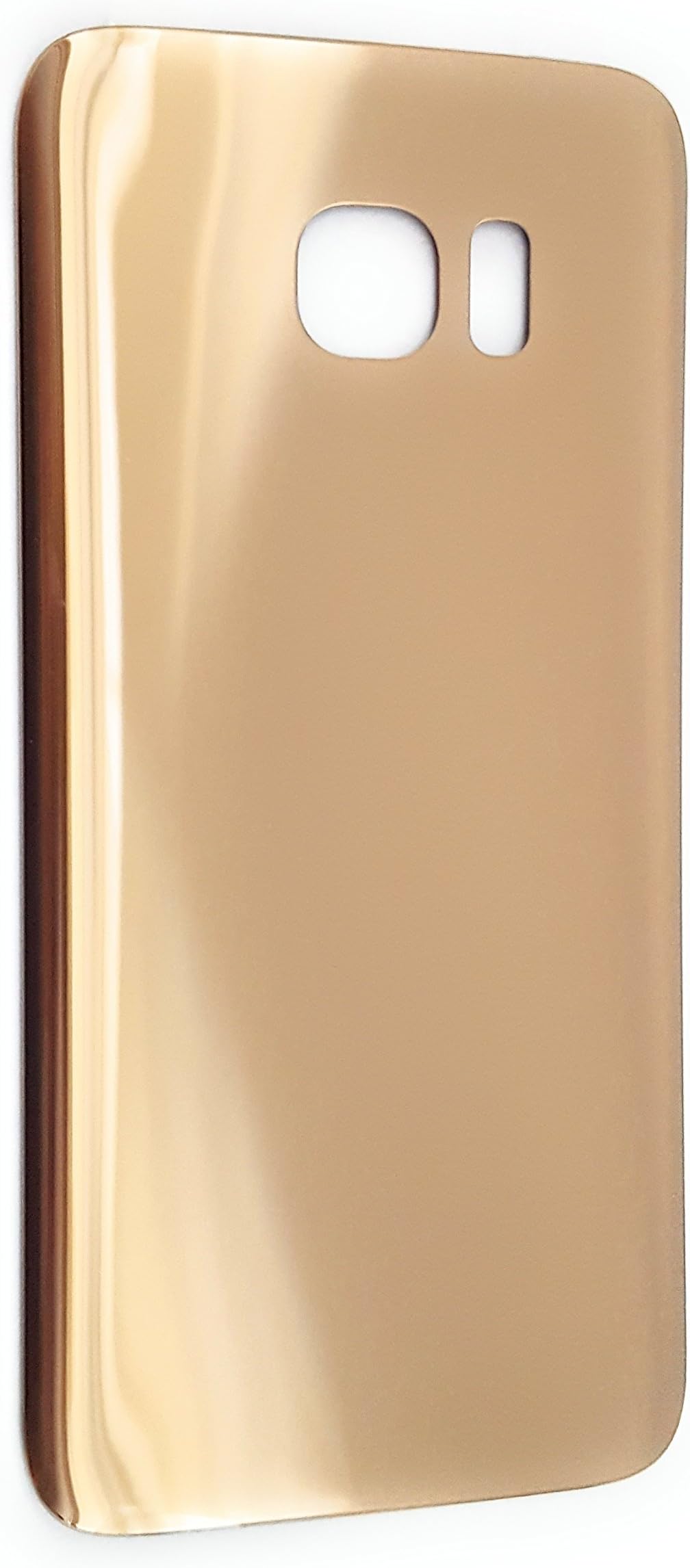 Hardwick Stores Back Glass Replacement for Samsung Galaxy S7 Edge (Gold) with Adhesive Sticker
