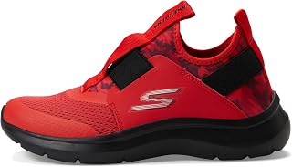Kids Boy's Skech Fast Sneaker, Red/Black, 7 Toddler