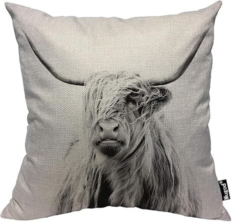 cow throw pillows