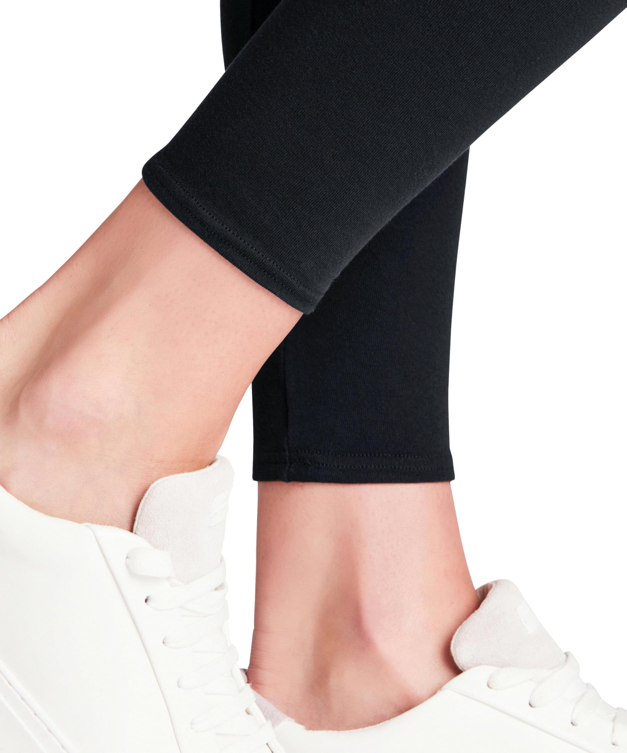 FALKE Kobiety Cotton Seamless jednokolorowe oddychająca bawełna Legginsy damskie nieprzezroczyste bezuciskowe szeroka talia komfortowa 1 Para