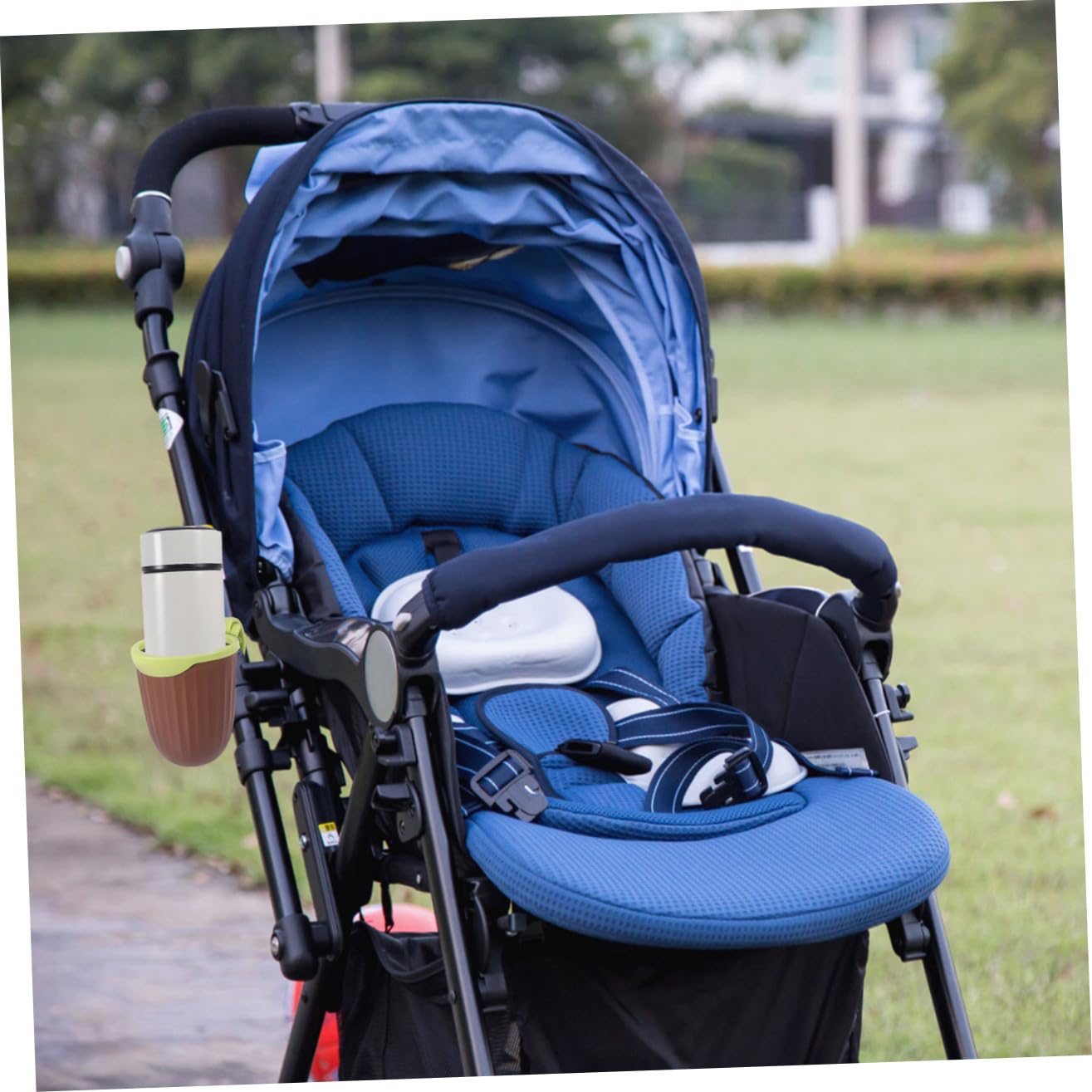 ifundom 2piezas Organizador De Botellas Para Carritos De Soporte Para Tazas y Botellas Accesorios Para Cochecitos Diseño y Estable Para Paseos y Bicicletas