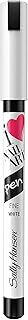 Sally Hansen Nail Art Pens, White 310 0.04 Fluid Ounce Fine Tip Pens for Creating Radiant Nail Art without Nail Wraps