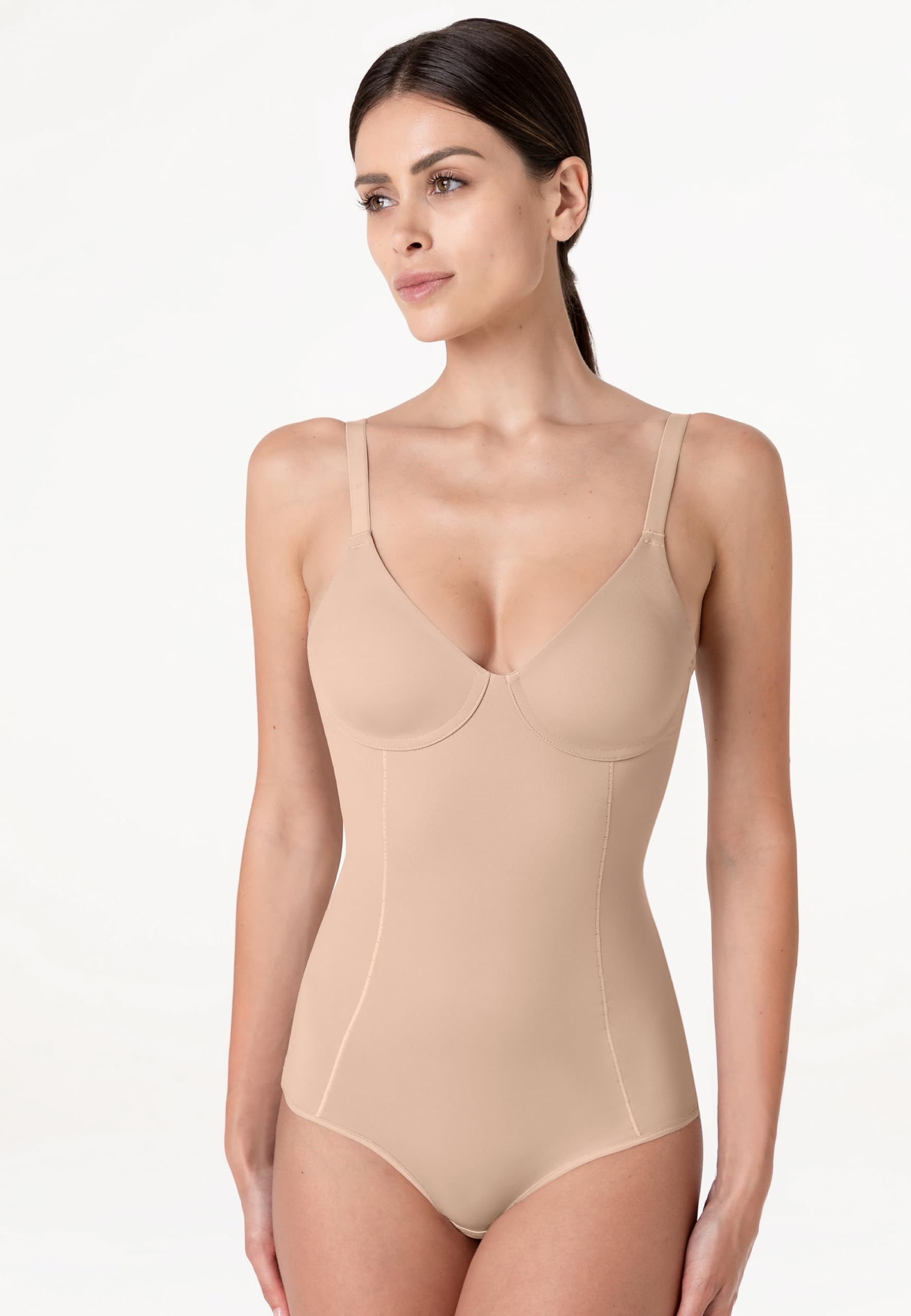 Lovable Body Modellante Senza Ferretto | Intimo Snellente e Contenitivo Effetto Pancia Piatta | Invisibile sotto i Vestiti | Sculpt Shaping Donna