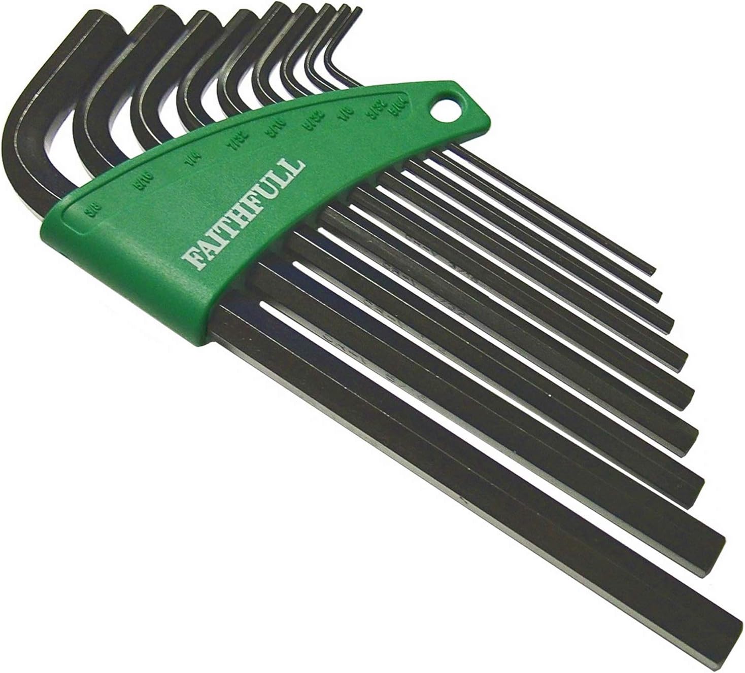 Faithfull Hex Key Set (9) A/F - Long Arm