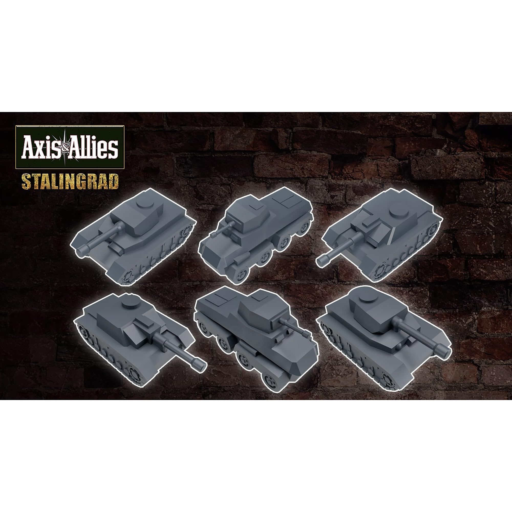 Renegade | Axis & Allies Stalingrad | Gioco di strategia della Seconda Guerra Mondiale con miniature premium e due scenari tattici | 2 Giocatori | 180–300 Minuti
