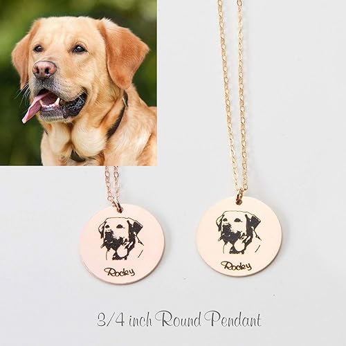 Miniatura 7 de Customized Loss of Dog Sympathy Gift for Women Dog Bereavement Gifts Rainbow Bridge Pet Memorial Gifts Cat Dog Passing Away Jewelry, Personalized