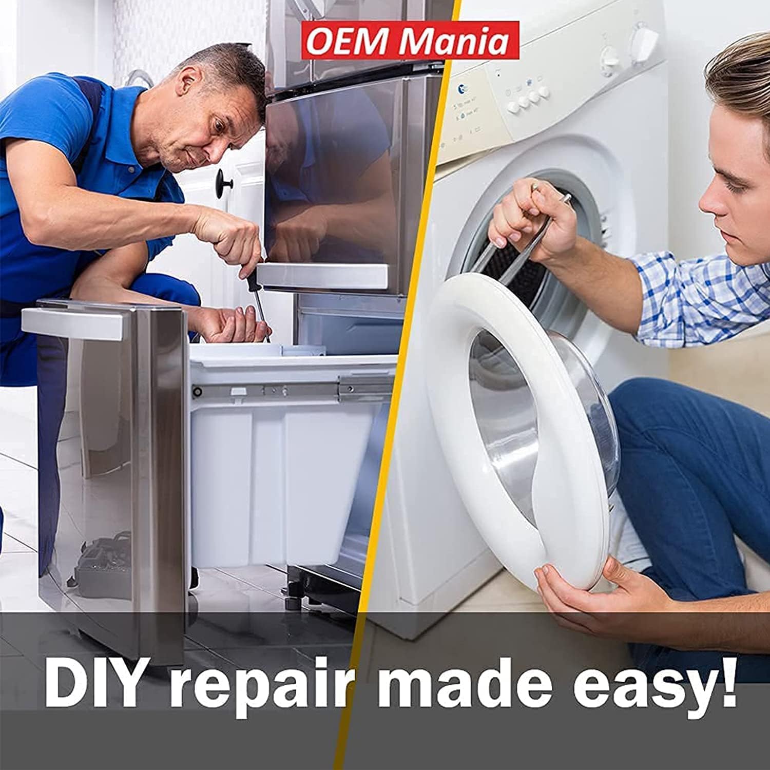 Up To 40% OFF NEW MDS47123601 Washer Door Boot Bellow by OEM Mania Compatible Replacement Part - compatible with 1464249 AH3535209 EA3535209 PS3535209 B00AF7V5RU B00AF7V5RU